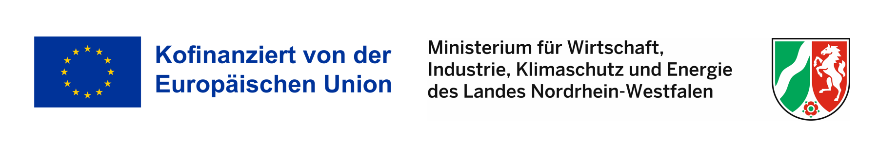 EU and NRW Funding Logos